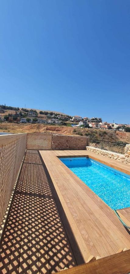 צימר בקתה מול הנוף ซาเฟด ภายนอก รูปภาพ