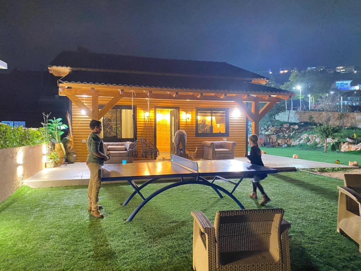 צימר בקתה מול הנוף ซาเฟด ภายนอก รูปภาพ